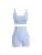 IMEKIS Women Workout Sets Yoga Outfit Seamless Crop Top Bra with High Waist Biker Shorts Tracksuit Exercise Gym Tracksuits
