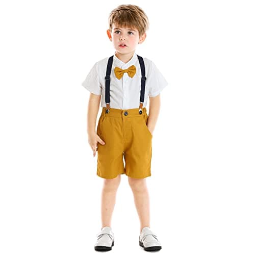 IMEKIS Toddler Baby Boys Gentleman Suits