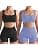 Workout Sets for Women 2 Piece, Cute YOGA Workout Set, Two Piece Workout Outfits,2 Pack