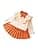 Toddler Baby Girls Outfit Knitted Buttons Sweater Tops Mini Skirt Bowknot Ruffle Long Sleeve Autumn Winter Clothes Set