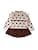 Toddler Baby Girls Outfit Knitted Buttons Sweater Tops Mini Skirt Bowknot Ruffle Long Sleeve Autumn Winter Clothes Set