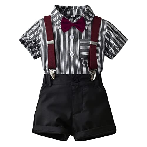 IMEKIS Toddler Baby Boys Gentleman Suits