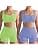 Workout Sets for Women 2 Piece, Cute YOGA Workout Set, Two Piece Workout Outfits,2 Pack